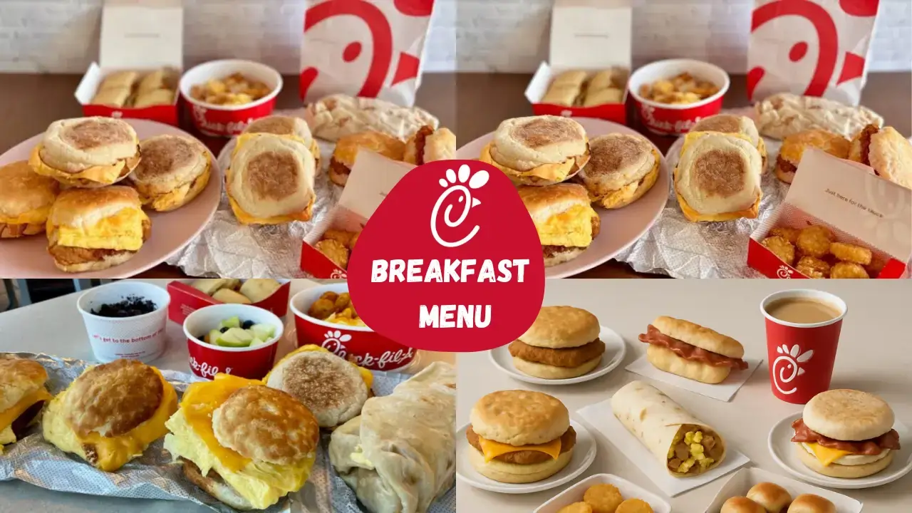 Chick-fil-A Breakfast Menu