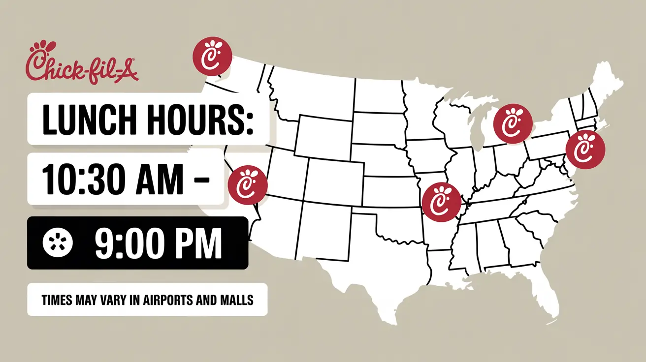 Chick-fil-A Lunch Hours