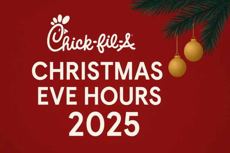 Chick-fil-A Christmas Eve Hours